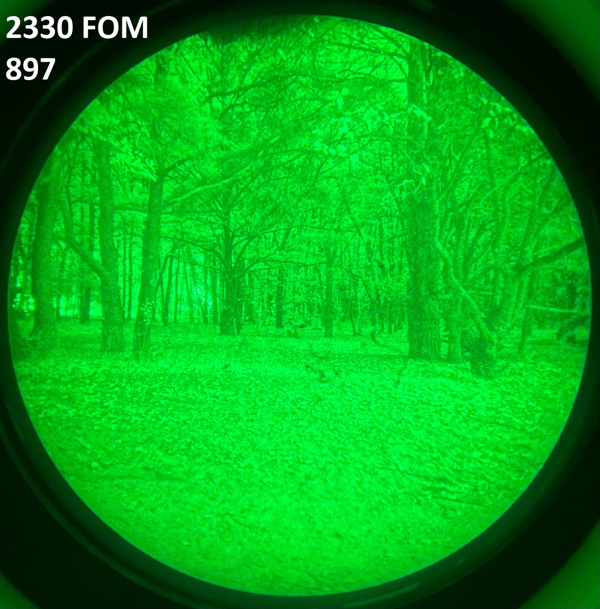 PVS-14 Photonis 4G C High Gain Green Phosphor 2185-2356 FOM OE lens